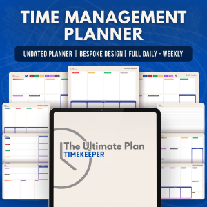 The Ultimate Plan Timekeeper – Focus & Productivity